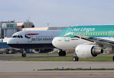 IAG British Airways Aer Lingus noses Airbus A320 A321