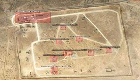THADD locations in Jordan c MizarVision