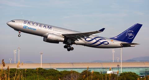 SkyTeam Air Europe Airbus A330 Feb 20