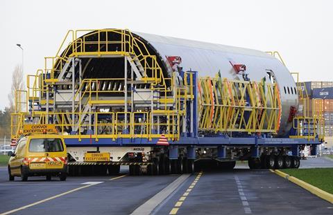 Spirit A350 fuselage-c-Spirit AeroSystems