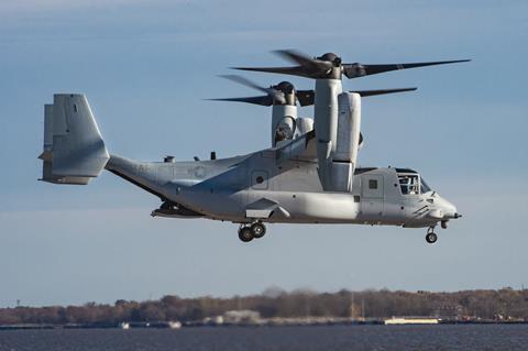 US Marine Corps Bell Boeing MV-22