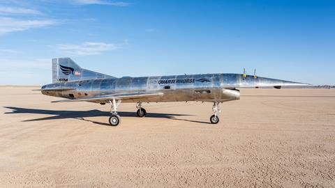 Quarterhorse Mk 1 at Edwards AFB c Hermeus