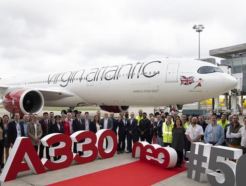 Virgin A330neo delivery-c-Airbus