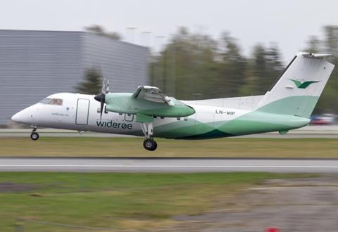 Dash 8 LN-WIP-c-SHK via Jan Lennart Gulbrandsen