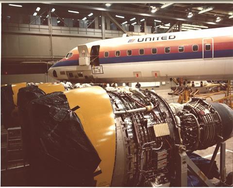 Pic three 1980 - First United DC-8