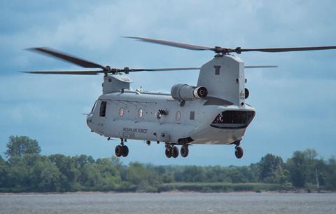 Indian air force CH-47F