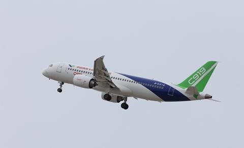 Comac C919_Weibo