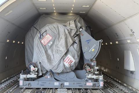 Trent 1000 on board 777-300ERSF-c-IAI