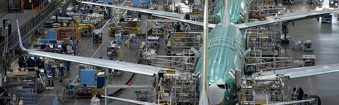 737 production line