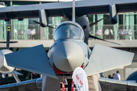 Eurofighter at Paris air show