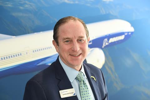 Boeing Global Service CEO Chris Raymond