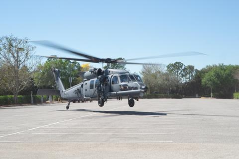 CRH Air Warefare Symposium landing