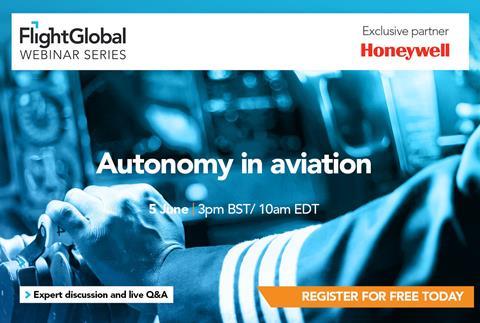 Autonomy in aviation webinar