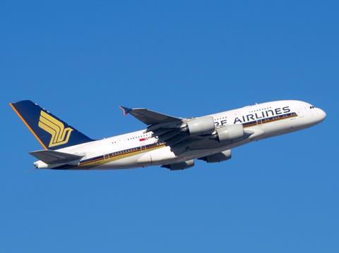 SIA A380 in 2014