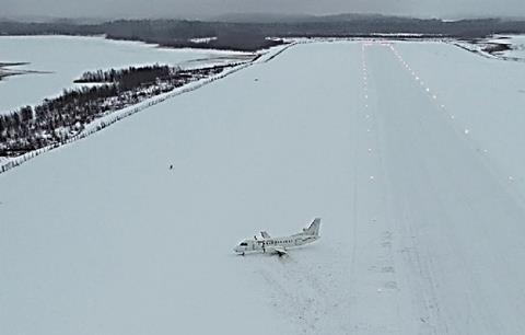Saab 340B excursion at Savonlinna