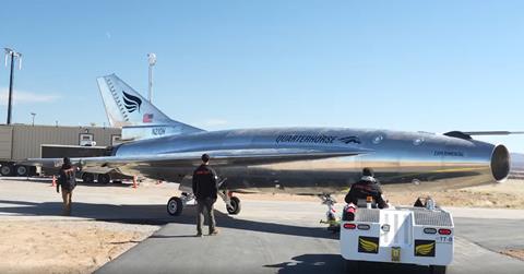 Quarterhorse Mk 2.1 flight vehicle