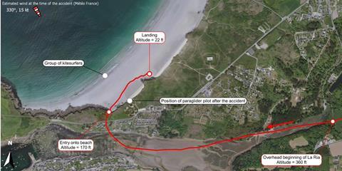 helicopter paraglider map-c-BEA