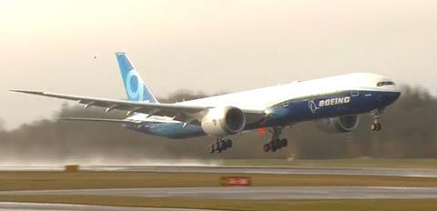 777X first flight