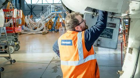 Finnair engineer