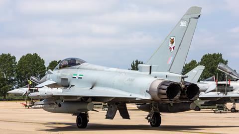 12 Sqn Typhoon side