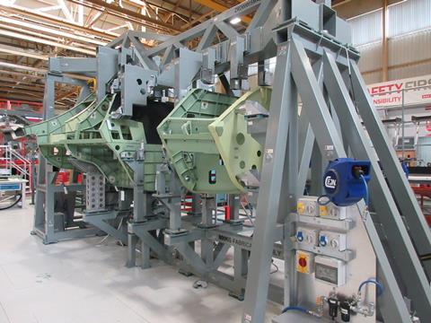 UK fighter demonstrator rig