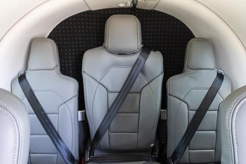 Vision Jet G2+ rear seating
