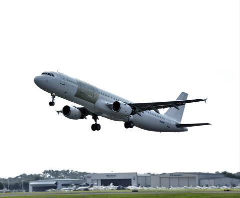 A321-200PCF first flight A321 Precision