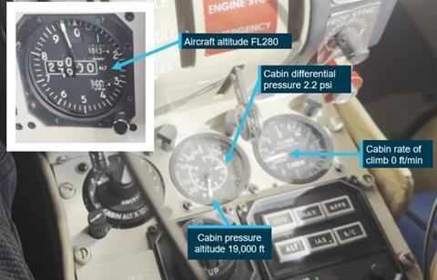 Cloncurry Gulfstream accident instruments-c-ATSB