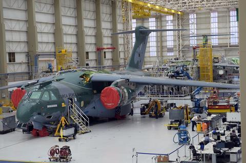 Embraer KC-390 assembly