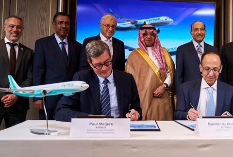 Flynas A330neo signing-c-Airbus