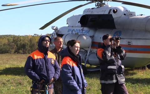 An-26 crash rescuers-c-Russian emergency situations ministry