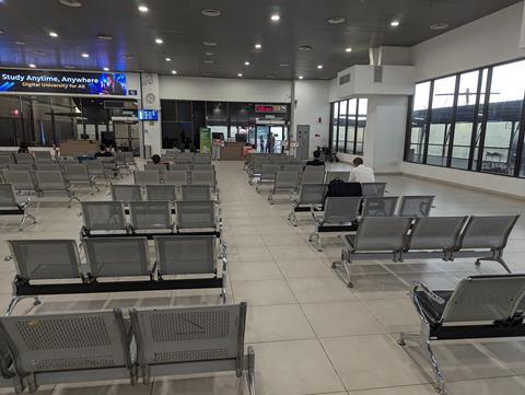 International departure hall Subang SkyPark