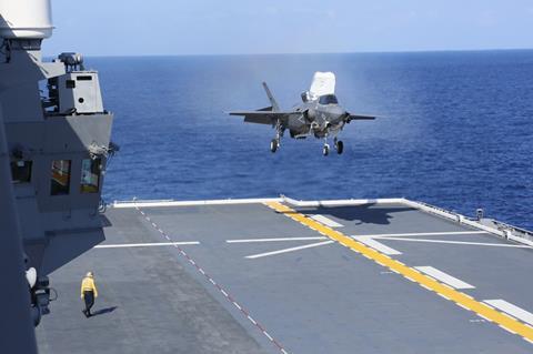 Izumo F-35B USMC