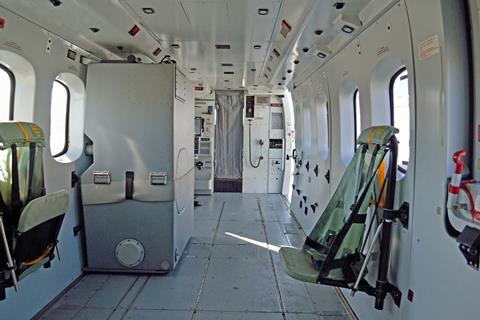 S-92 Covid-19 interior-c-Bristow Helicopters