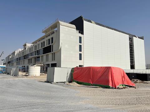 The new ExecuJet MRO facility under construction at Dubai’s Al Maktoum International Airport (DWC) 4th  pic