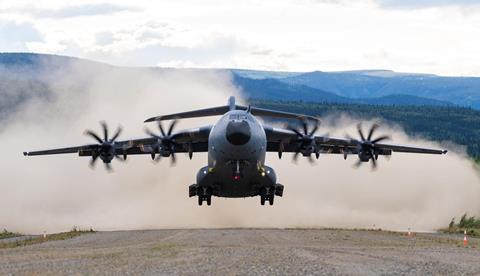 A400M dust