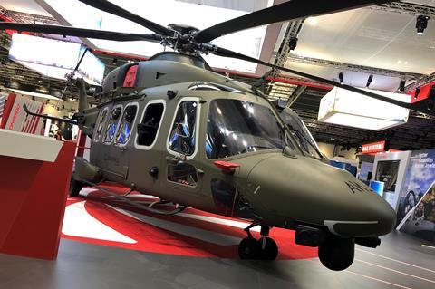 AW149 at DSEI 2019