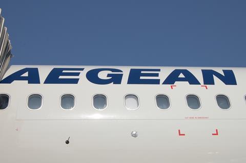 Aegean airlines Airbus A320
