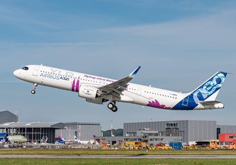 A321XLR test flight-c-Airbus