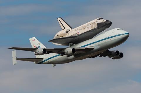 NASA 747 with Space Shuttle