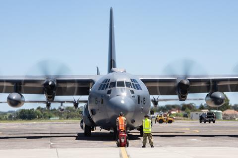 RNZAF Final C-130J at Auckland