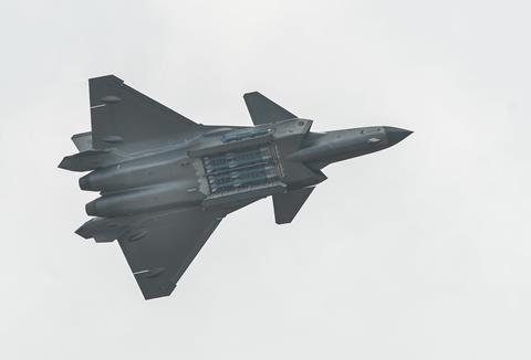 chinese air force j 20
