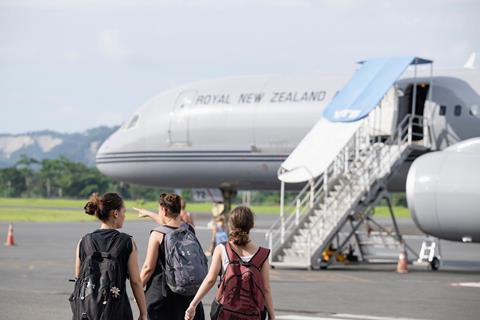RNZAF 757 Port Vila
