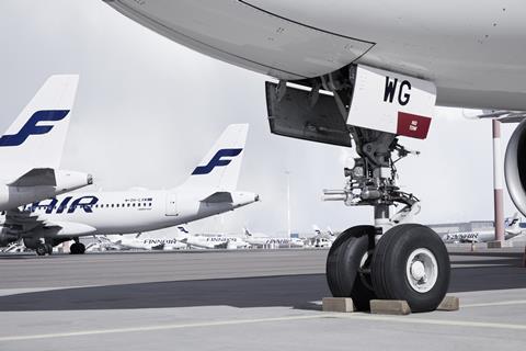 Finnair Airbus A350 Landing Gear