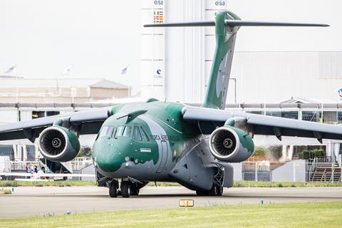 KC-390 at Paris 2019