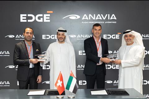 EDGE Group Acquires a Majority Stake in Leading Autonomous Air Systems Developer ANAVIA