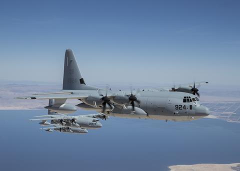 USMC KC-130J سازند تانکر C USMC