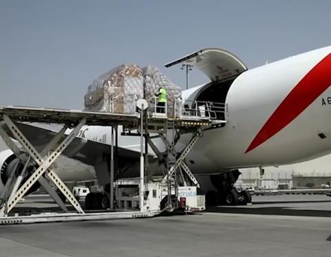Emirates 777 freighter