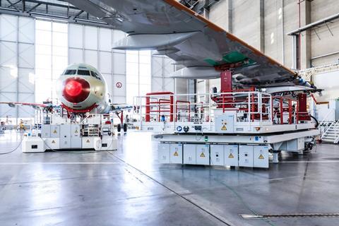 Airbus A320 production assembly