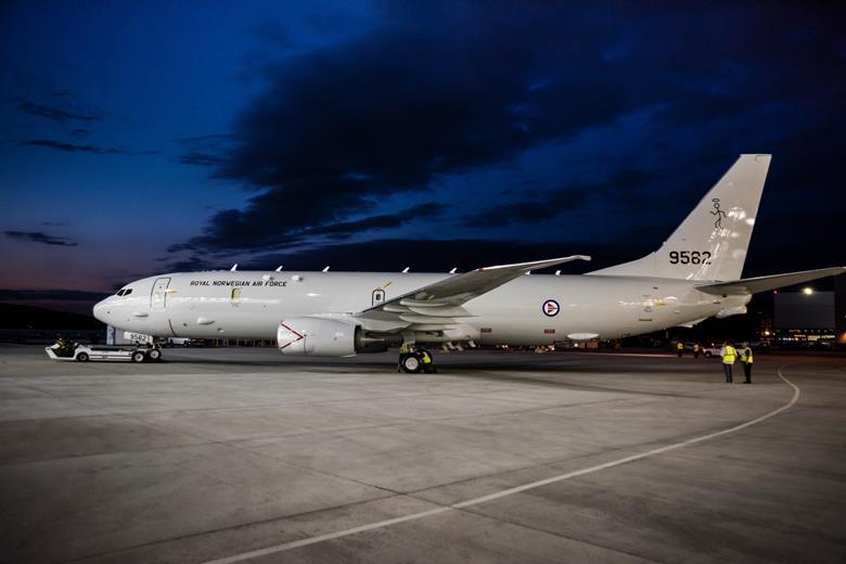 Boeing Delivers First P-8A Poseidon to Norway
